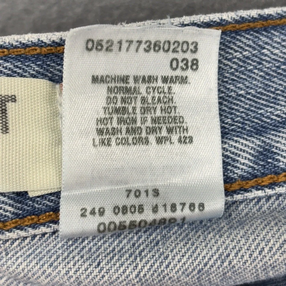 VTG Levi's 550 Jeans Men 44x30 Blue Denim Relaxed Fit‎ Biker Workwear Y2K